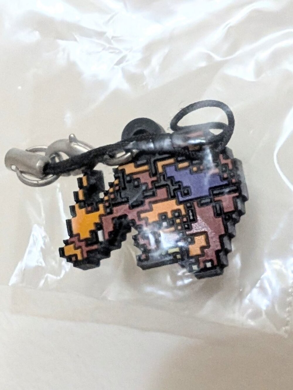 Charizard Pokemon Center Japan Original Pixel Art Strap Keychain 2012